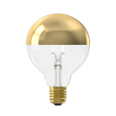 Calex Top mirror Bulb - E27 - Filament - G95 - Gold